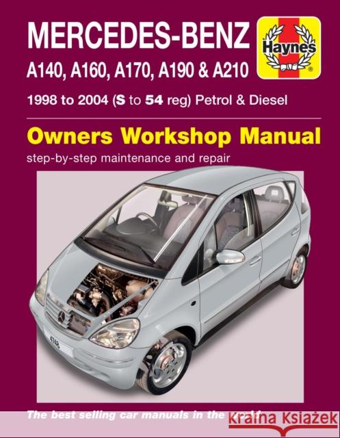 Mercedes-Benz A-Class Petrol & Diesel (98 - 04) Haynes Repair Manual Haynes Publishing 9780857339522 Haynes Service and Repair Manuals