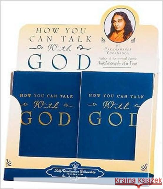 How You Can Talk with God Paramahansa Yogananda 9780876121603 Self-Realization Fellowship Publishers