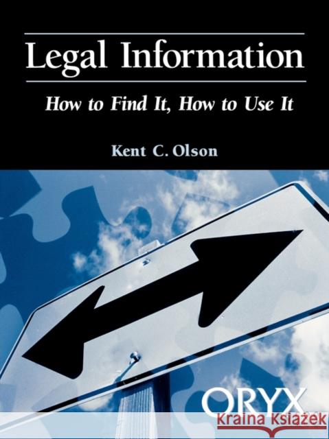 Legal Information Kent Olson 9780897749633 Heinemann Educational Books