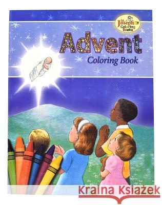 Coloring Book about Advent World Wide Publications 9780899426907 Catholic Book Publishing Company
