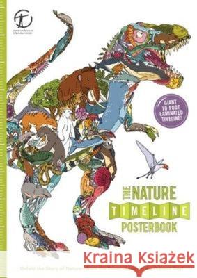 The Nature Timeline Posterbook: Unfold the Story of Nature--From the Dawn of Life to the Present Day! Christopher Lloyd Andy Forshaw 9780995482043 What on Earth Publishing