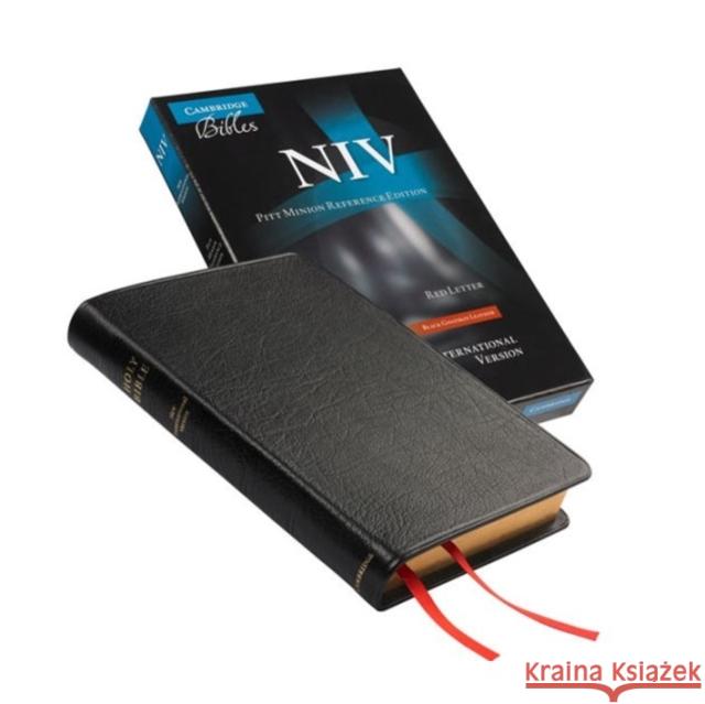 NIV Pitt Minion Reference Bible, Black Goatskin Leather, Red-letter Text, NI446:XR  9781107657892 Cambridge University Press