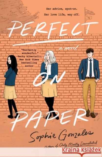 Perfect on Paper Sophie Gonzales 9781250830081 Wednesday Books