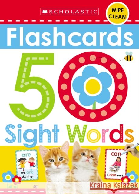 50 Sight Words Flashcards: Scholastic Early Learners (Flashcards) Scholastic Early Learners 9781338272253 Scholastic Inc.