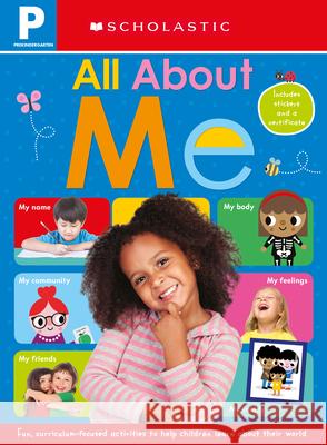 All about Me Workbook: Scholastic Early Learners (Workbook) Scholastic 9781338677751 Cartwheel Books