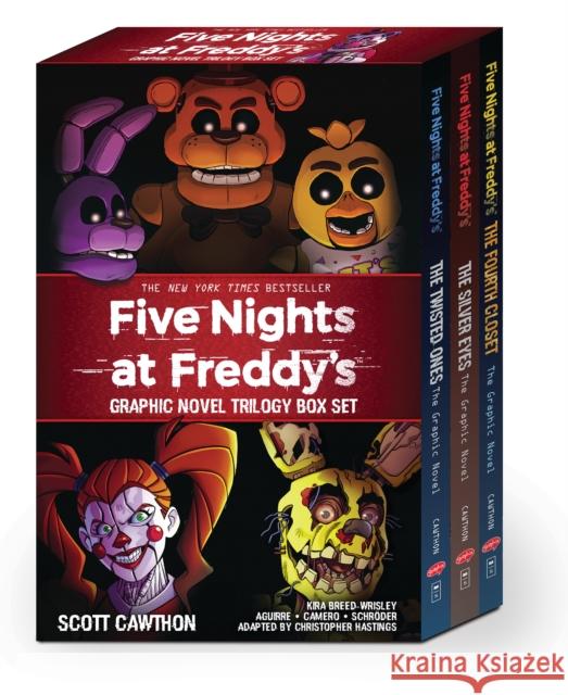 Five Nights at Freddy's Graphic Novel Trilogy Box Set Carly Anne West 9781339012513 Graphix