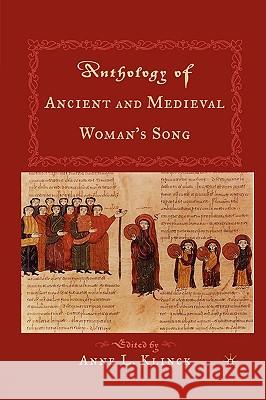 Anthology of Ancient Medival Woman's Song A Klinck 9781403963109 0