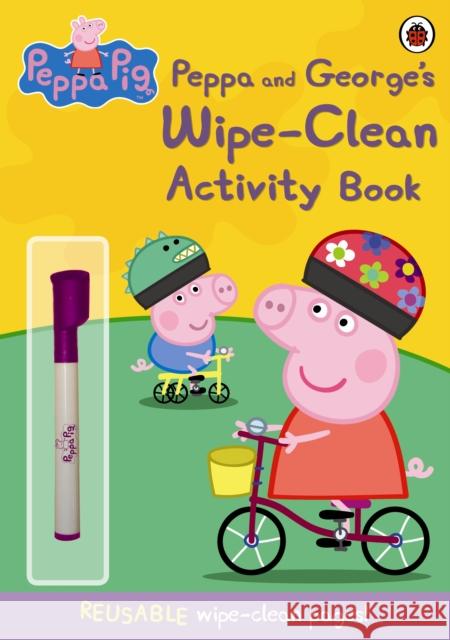 Peppa Pig: Peppa and George's Wipe-Clean Activity Book  9781409308621 Penguin Random House Children's UK