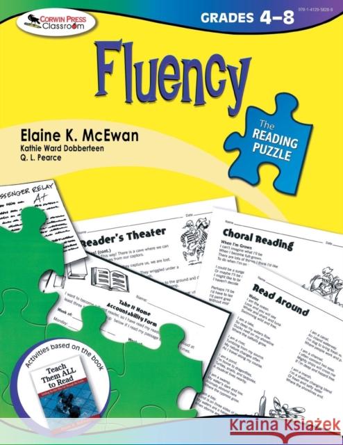 The Reading Puzzle: Fluency, Grades 4-8 Elaine K. McEwan 9781412958288 Corwin Press