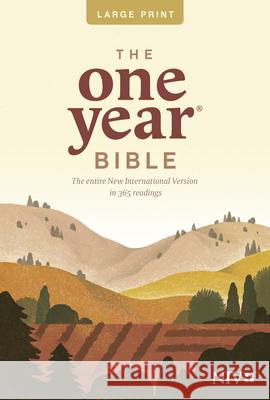 One Year Bible-NIV-Premium Slimline Large Print Tyndale House Publishers 9781414359854 Tyndale House Publishers