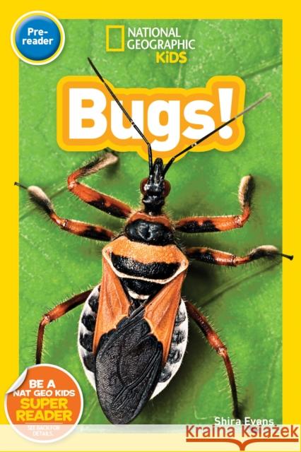 National Geographic Kids Readers: Bugs (Pre-Reader) Shira Evans 9781426330308 National Geographic Society