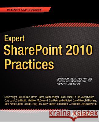 Expert Sharepoint 2010 Practices LLC, Winsmarts 9781430238706 APRESS ACADEMIC