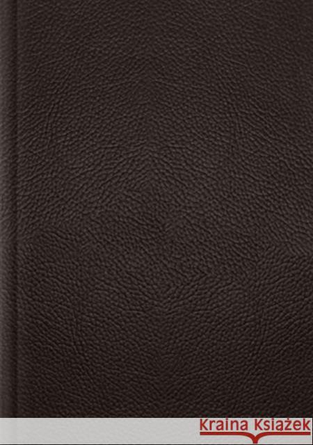 ESV Single Column Journaling Bible, Large Print (Buffalo Leather, Deep Brown)  9781433570919 Crossway Books