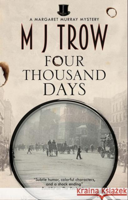 Four Thousand Days M.J. Trow 9781448307418 Canongate Books