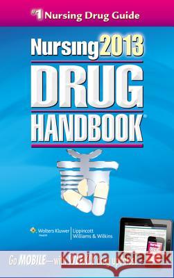 Nursing Drug Handbook   9781451150230 LIPPINCOTT WILLIAMS & WILKINS