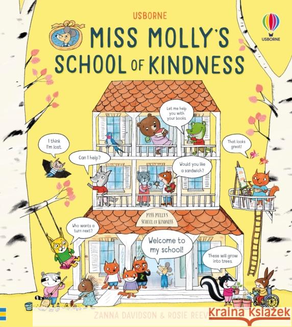 Miss Molly's School of Kindness Zanna Davidson 9781474983211 Usborne Publishing Ltd