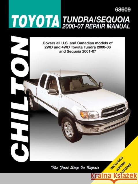 Chilton Toyota Tundra/Sequoia 2000-2007 Repair Manual Stubblefield, Mike 9781563929120 Haynes, Chilton