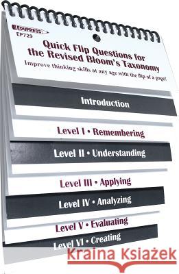 Quick Flip Questions for the Revised Bloom Taxonomy Linda G. Barton 9781564727299 Edupress