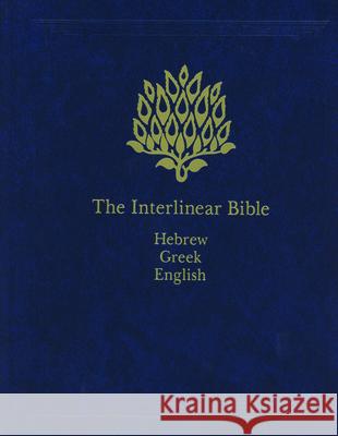 Interlinear Bible-PR-Hebrew/Greek/English Jay P. Green Jay P. Green 9781565639775 Hendrickson Publishers