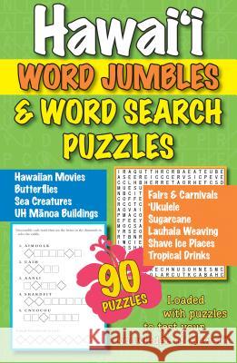 Hawaii Word Jumbles & Word Search Puzzles Mutual Publishing 9781566479547 Mutual Publishing