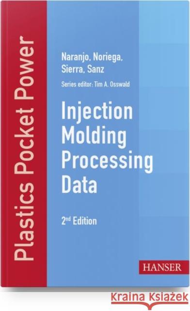Injection Molding Processing Data  9781569906668 Hanser Publications