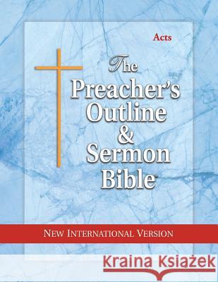 Preacher's Outline & Sermon Bible-NIV-Acts Leadership Ministries Worldwide 9781574070811 Leadership Ministries Worldwide