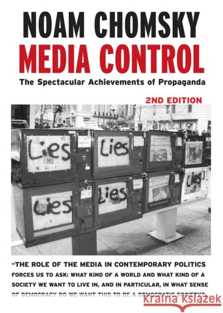 Media Control - Post-9/11 Edition: The Spectacular Achievements of Propaganda Noam Chomsky 9781583225363 Seven Stories Press,U.S.