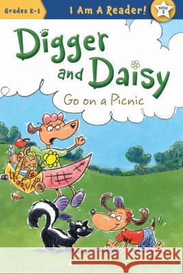 Digger and Daisy Go on a Picnic Judy Young Dana Sullivan 9781585368440 Sleeping Bear Press