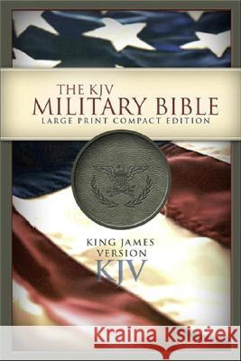 Military Bible-KJV-Large Print Compact Broadman & Holman Publishers 9781586403652 Holman Bibles