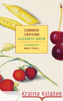 Summer Cooking Elizabeth David Molly O'Neill Adrian Daintrey 9781590170045 New York Review of Books