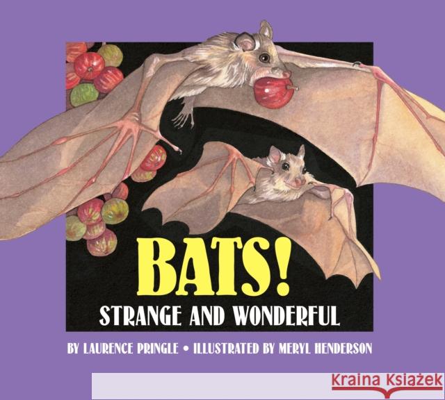 Bats!: Strange and Wonderful Laurence Pringle 9781590787816 ROUNDHOUSE GROUP CHILDRENS