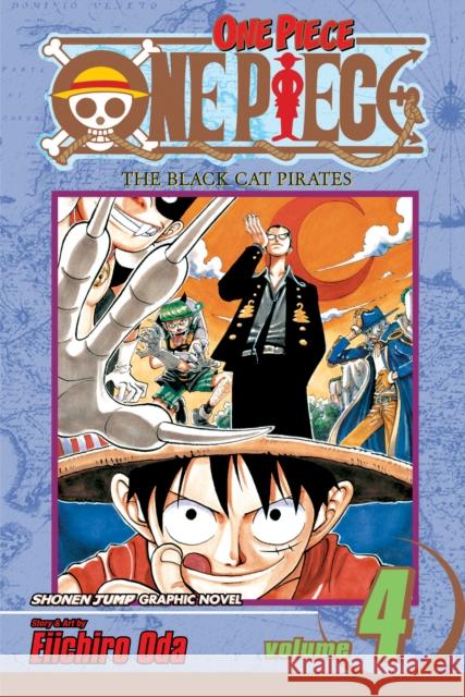 One Piece, Vol. 4 Eiichiro Oda Eiichiro Oda 9781591163374 Viz Media