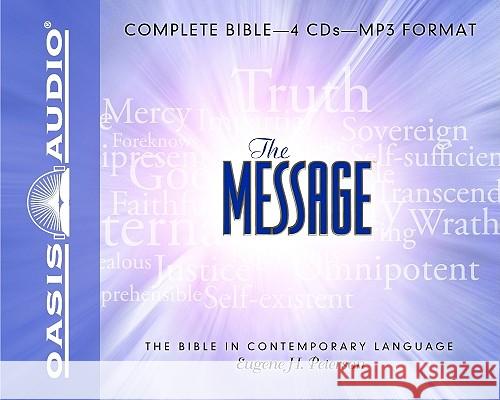 Message Bible-MS - audiobook Peterson, Eugene H. 9781598594560 Oasis Audio