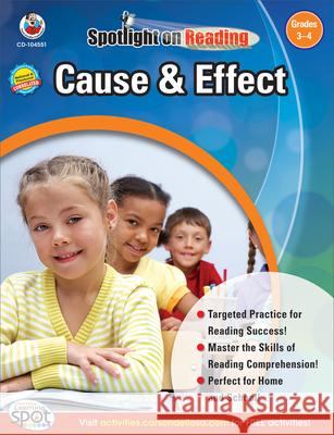 Cause & Effect, Grades 3 - 4 Instructional Fair 9781609964849 Frank Schaffer Publications