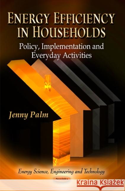 Energy Efficiency in Households: Policy, Implementation & Everyday Activities Jenny Palm 9781613241479 Nova Science Publishers Inc