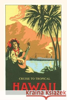 Vintage Journal Woman Playing Guitar Travel Poster Found Image Press 9781648111754 Found Image Press
