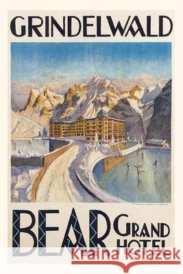 Vintage Journal Grindelwald Bear Grand Hotel Found Image Press 9781648112058 Found Image Press