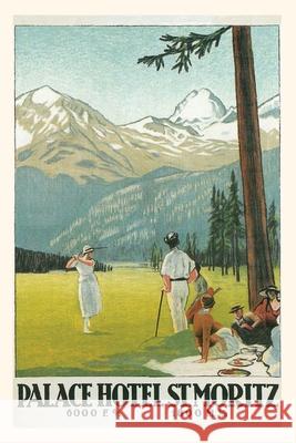 Vintage Journal Golfing in the Swiss Alps Found Image Press 9781648112102 Found Image Press