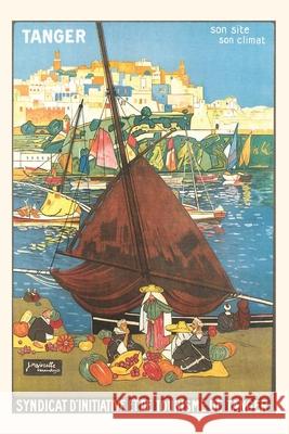 Vintage Journal Tangier Travel Poster Found Image Press 9781648113338 Found Image Press