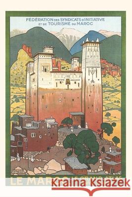 Vintage Journal Morocco Travel Poster Found Image Press 9781648113345 Found Image Press