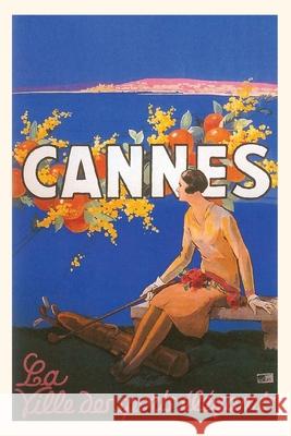 Vintage Journal Cannes Travel Poster Found Image Press 9781648113956 Found Image Press