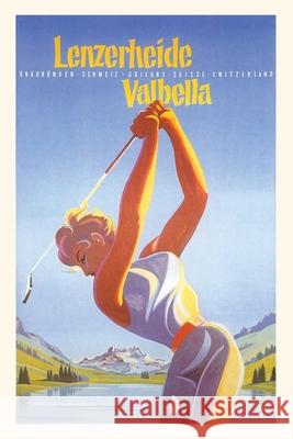 Vintage Journal Golfing in Switzerland Found Image Press 9781648114014 Found Image Press