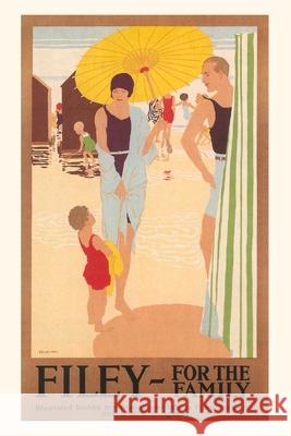 Vintage Journal Filey for the Family Travel Poster Found Image Press 9781648114441 Found Image Press