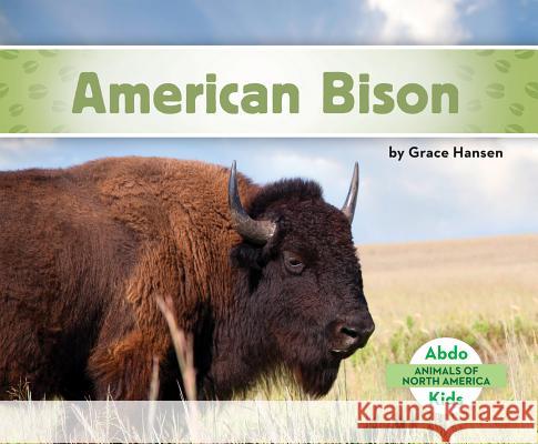 American Bison Grace Hansen 9781680801071 Abdo Kids