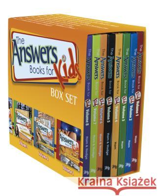 Answers Books for Kids Box Set (Vol 1-8) Ken Ham Bodie Hodge 9781683441335 Master Books