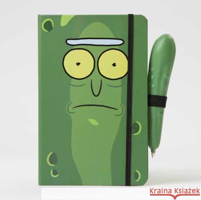 Rick and Morty: Pickle Rick Hardcover Ruled Journal with Pen Insight Editions 9781683835356 Insights