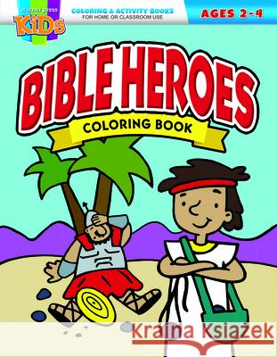 Bible Heroes Coloring Book Warner Press 9781684341634 Warner Press