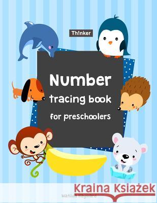 Number tracing book for preschoolers: Learn numbers 0 to 50, Coloring number, Practice For Kids, Ages 3-5, Number Writing Practice (8.5 x 11
