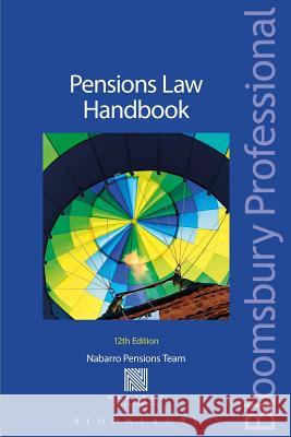 Pensions Law Handbook: 12th Edition  9781780434490 Tottel Publishing