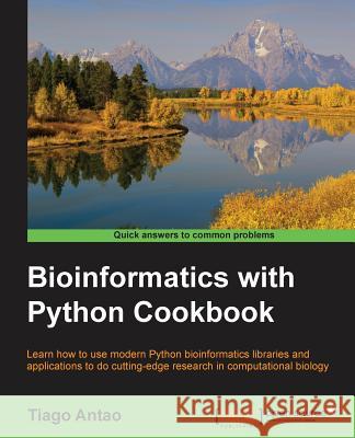 Bioinformatics with Python Cookbook  9781782175117 